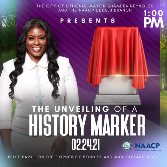 The Unveiling of a History Marker