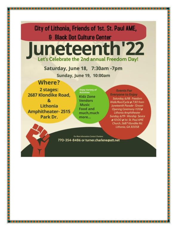 Juneteenth '22 Celebration
