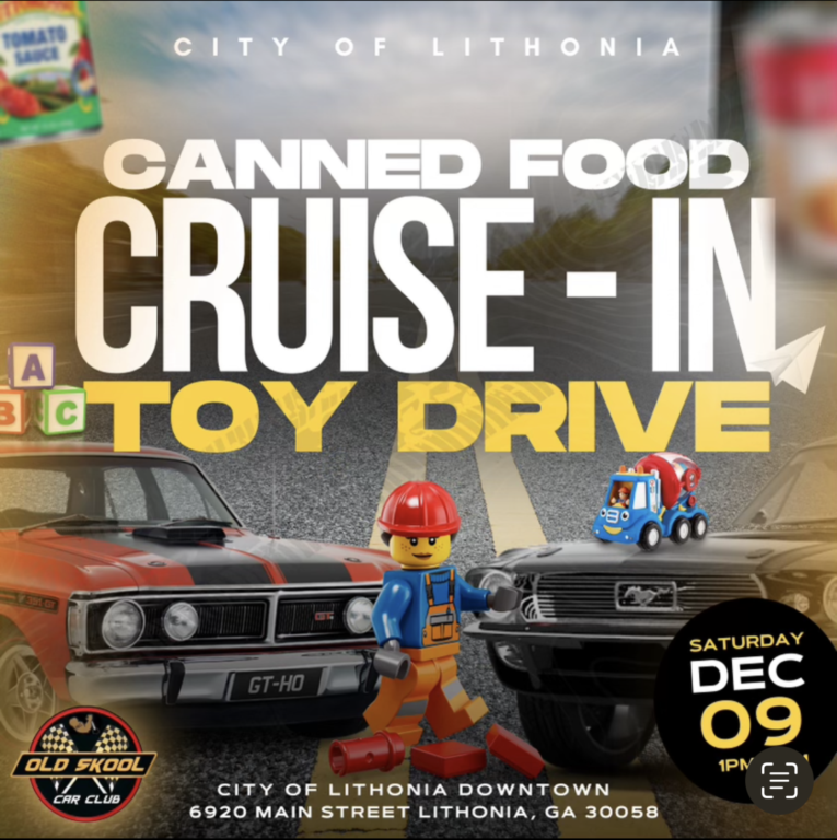 Canned Food Cruise-In Toy Drive
