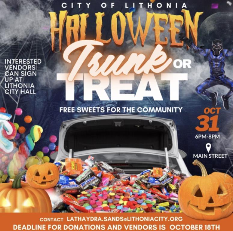 Trunk or Treat - Extended to 27th