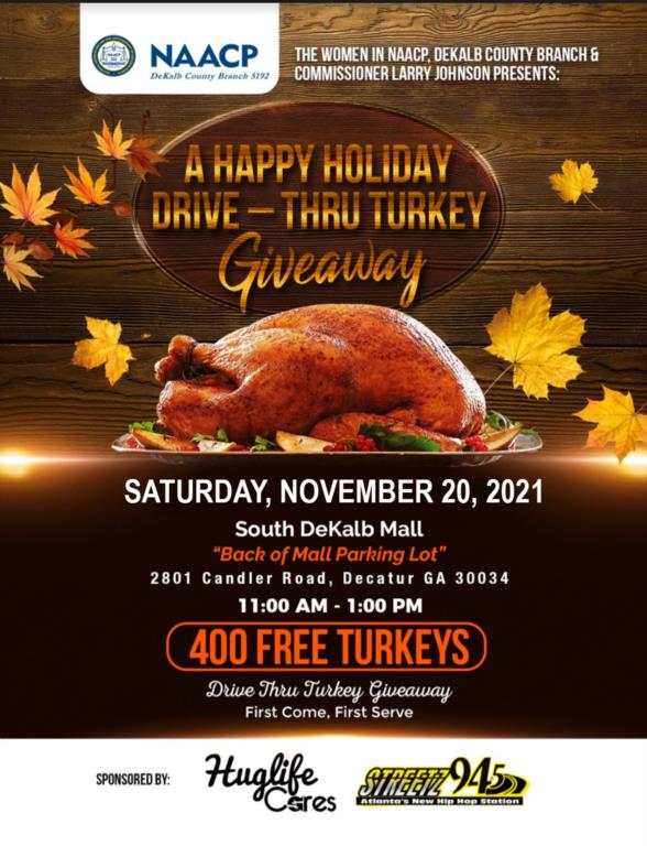 Holiday Drive-Thru Turkey Giveaway