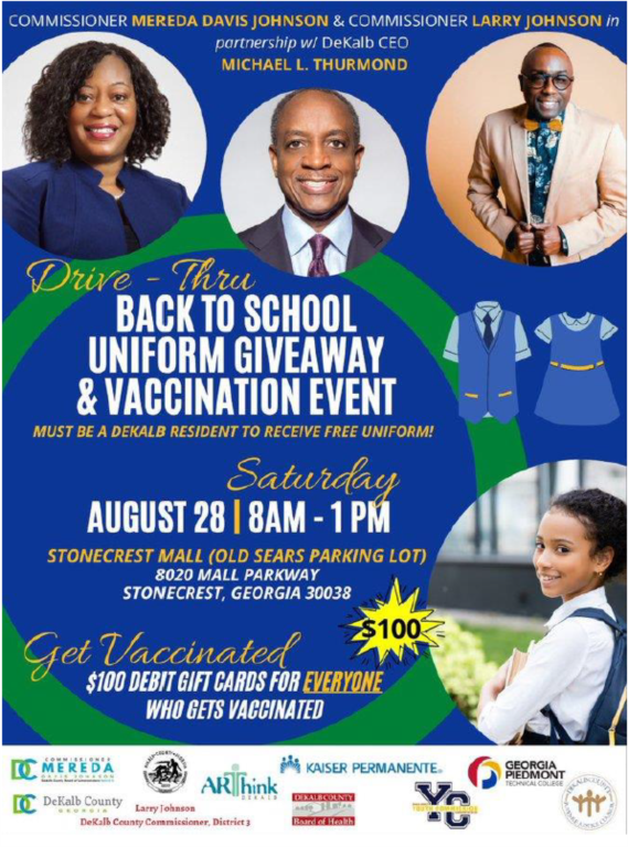 Drive - Thru Back To School Give Away & Vaccination Event