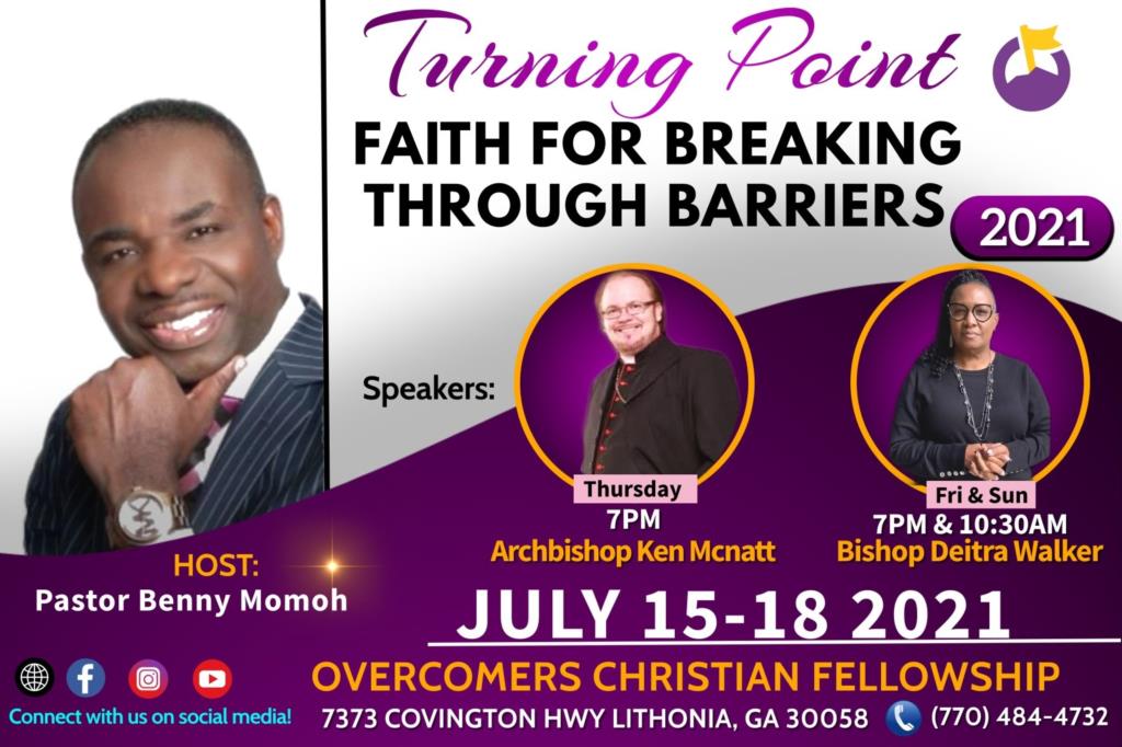 Turning Point - Faith for Breaking Through Barriers
